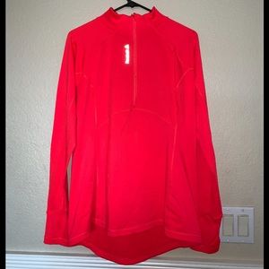 Reebok workout half zip sweater